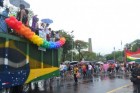 Domingo com Parada do Orgulho LGBT em Volta Redonda